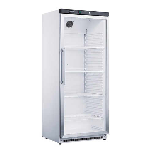 Szafa chłodnicza przeszklona 1-drzwiowa 620L | Stalgast 880604