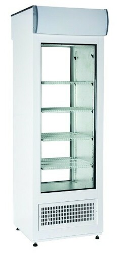 Szafa chłodnicza Mawi CC 635 GD+ (SCH 402)- drzwi przednie i ściana tylna przeszklona | Mawi CC 635 GD+ (SCH 402)
