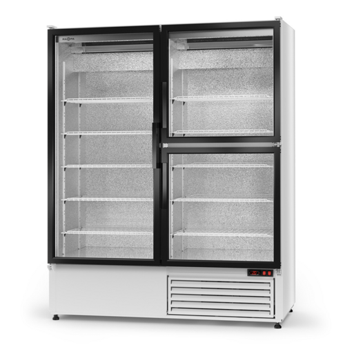 Szafa chłodnicza przeszklona 2-drzwiowa Rapa Sch-S 1400/3D