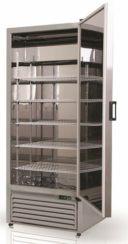 Szafa chłodnicza nierdzewna Rapa Sch-Z 825 2N INOX do sklepów firmowych ZM | RAPA Sch-Z 825 2N