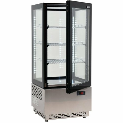 Witryna chłodnicza czarna 78L | Yato Gastro YG-05060