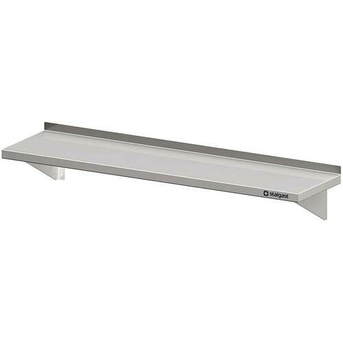 Półka wisząca na konsolach 1300x400x170 mm | Stalgast 981734130