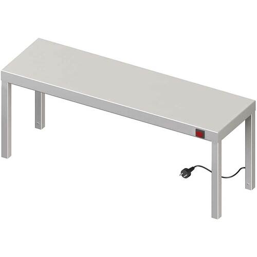 Nadstawka grzewcza na stół pojedyncza 800x300x400 mm | Stalgast 982203080