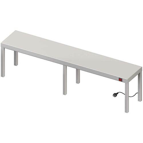 Nadstawka grzewcza na stół pojedyncza 1500x400x400 mm | Stalgast 982214150