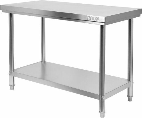 Stół nierdzewny z półką 1000×700×H850mm YG-09010