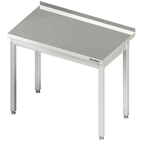 Stół przyścienny bez półki 900x600x850 mm spawany | Stalgast 980016090S