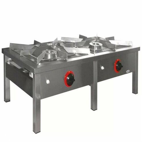EGAZ Taboret gazowy 2-palnikowy 1145x600x350 mm | Egaz TG-220.I