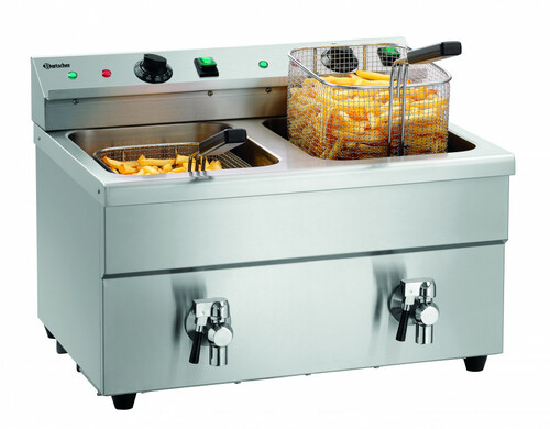 Frytownica indukcyjna 2x8L Plus | Bartscher 165119