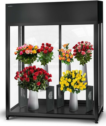 Altana chłodnicza kwiatowa Rapa sch-ak 1400 + kolor Czarny 