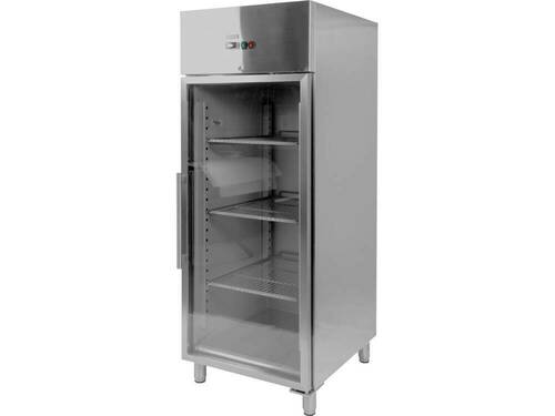 Szafa chłodnicza 1-drzwiowa przeszklona GN2/1 650L | Yato Gastro YG-05225
