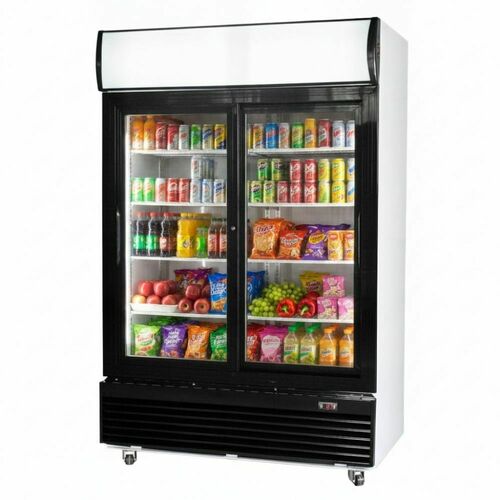 Szafa chłodnicza przeszklona z plafonem 1000L | PROBOX PXLG 1000S