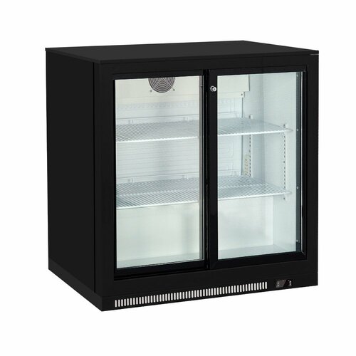 Witryna chłodnicza barowa podblatowa 220L | PROBOX PXDBQ220LO / GLASS