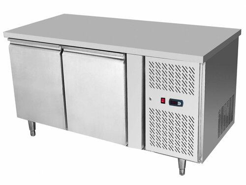 Stół chłodniczy 2-drzwiowy nierdzewny 280L | PROBOX PXEPF3422