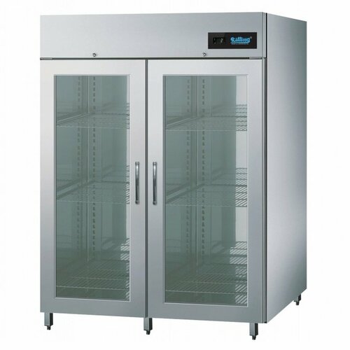 Szafa mroźnicza przeszklona dwudrzwiowa 1400L - Rilling, AHKMT13000V2 | Rilling-Krosno Metal AHK MT130 00V2