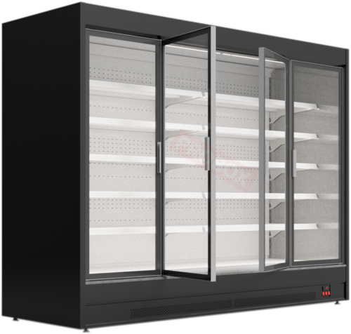 Regał chłodniczy z drzwiami uchylnymi - Mawi, MODUS HGD 0.7 2500x674x1990mm | Mawi MODUS HGD 0.7 2.5