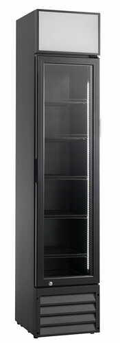 Szafa chłodnicza przeszklona 1-drzwiowa 160L | Resto Quality SD217BE (RQ216-BLACK)