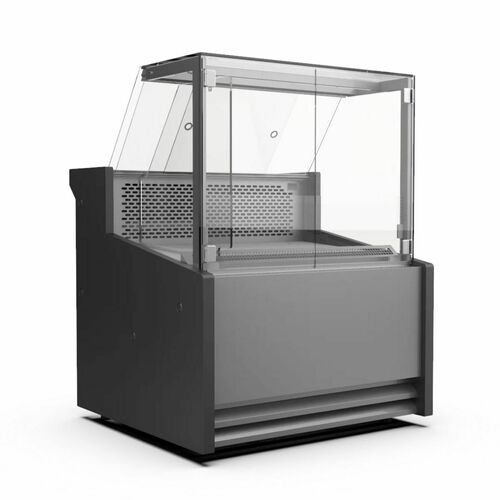 Lada chłodnicza Dorotea S | 970x930x1240/1260 mm | chłodzenie grawitacyjne | szyby rozwierne