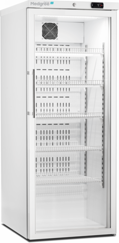 Szafa chłodnicza laboratoryjna przeszklona 600x700x1510 mm | Medgree MLRE 350 G