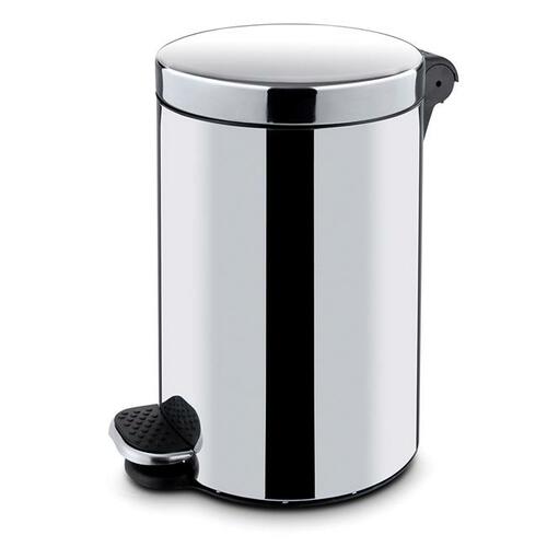 Kosz na śmieci pedałowy okrągły z wkładem 30 l, wys. 65 cm | Hendi 691342