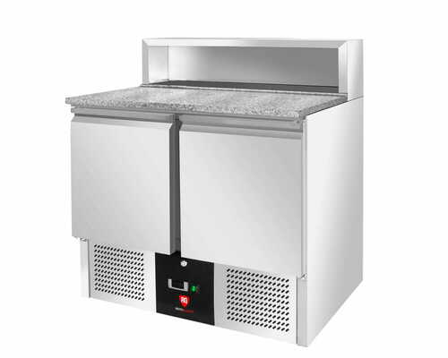 Stół chłodniczy 2-drzwiowy z blatem granitowym | Resto Quality RQPS900