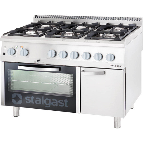 Trzon gazowy z piek. elektr., statyczny, 1200x700, 32.5+7.0 kW, G20\20 mbar | Stalgast 9718110