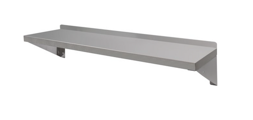 Półka wisząca nierdzewna z rantem 1500x300x180 mm | Yato Gastro YG-08932