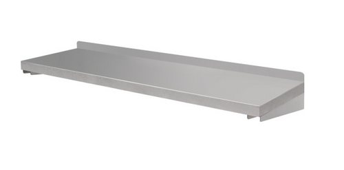Półka wisząca nierdzewna z rantem, regulowana, podwójna 1000x300x350 mm | Yato Gastro YG-08946