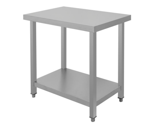 Stół nierdzewny centralny z półką, skręcany 800x500x850 mm | Yato Gastro YG-08990