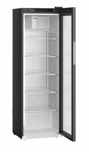 Szafa chłodnicza czarna przeszklona 400L | Liebherr MRFvd 4011 744