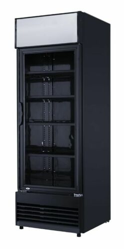 Szafa chłodnicza przeszklona czarna 350L | PROBOX PXLG 350F BLACK