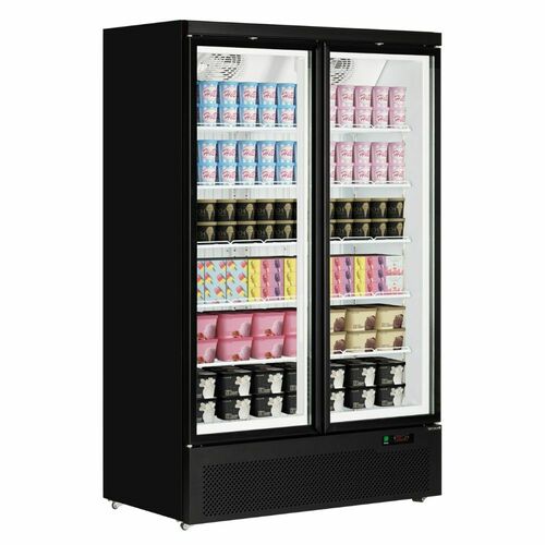 Szafa mroźnicza przeszklona 2-drzwiowa 1006L | Atom Maxi F2DB Tefcold