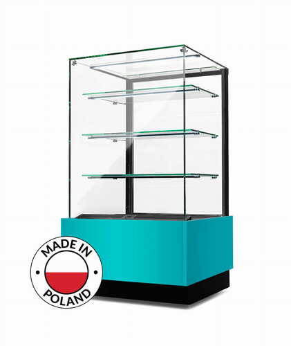 Witryna cukiernicza chłodnicza Dolce Visione Basic 700 | 700x670x1300 mm