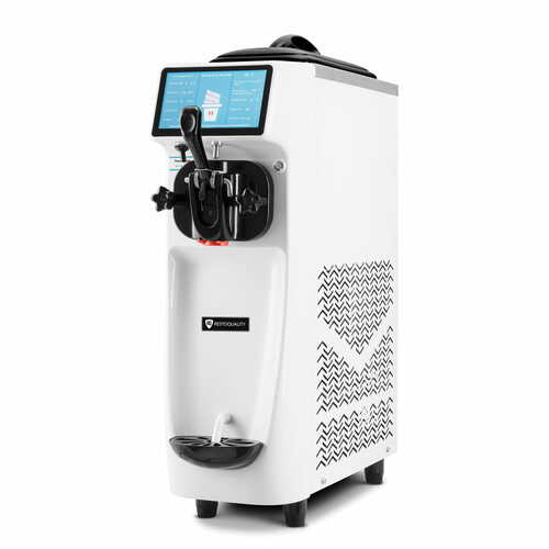 Maszyna do lodów włoskich RQ16ERLW | 1 smak | pompa napowietrzająca | nocne chłodzenie | duży wyświetlacz | nastawna...