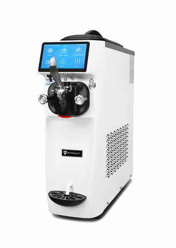 Maszyna do lodów włoskich RQ16ERLWF | 1 smak | pompa napowietrzająca | nocne chłodzenie | duży wyświetlacz | nastawna...