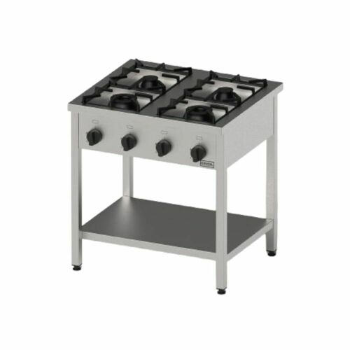 Kuchnia gazowa skręcana 800x700x850 mm P 25 kW G20/20 mbar | Gredil 976591