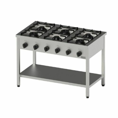Kuchnia gazowa skręcana 1200x700x850 mm P 37.5 kW G20/20 mbar | Gredil 976621