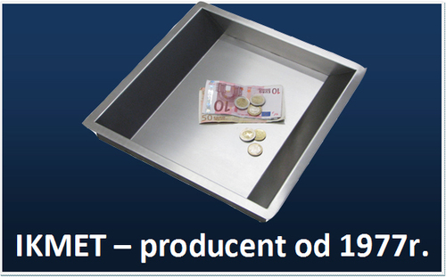 Podajnik kasowy nierdzewny A4 | Ikmet IK5603