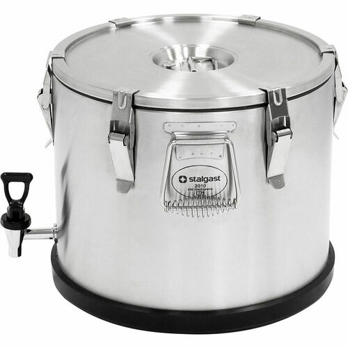 Termos stalowy z kranem 35L | Stalgast 052354