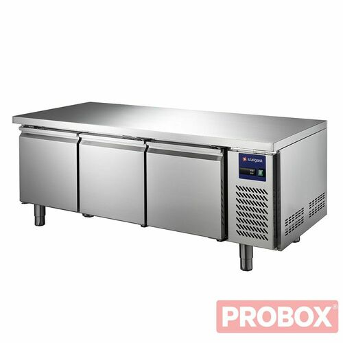 Podstawa chłodnicza, 3 drzwiowa 1600x700x650mm, 200 L | Stalgast 887336