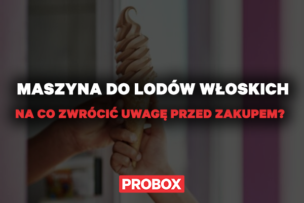 Maszyna do lodów włoskich – na co zwrócić uwagę przed zakupem?