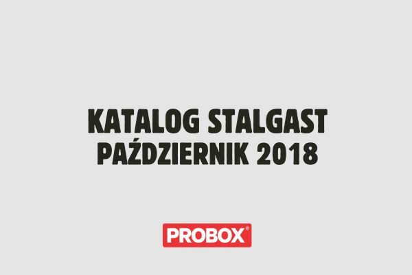 Nowy katalog Stalgast – październik 2018